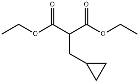 diethyl2-(cyclopropylMethyl)Malonate 化学構造式