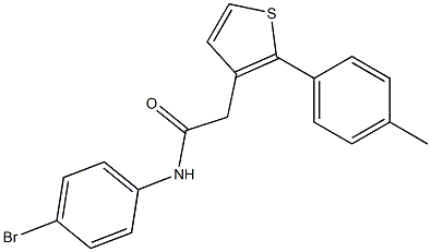 371236-43-0 N-(4-bromophenyl)-2-[2-(4-methylphenyl)thien-3-yl]acetamide