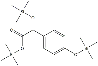 α,4-Bis(trimethylsiloxy)benzeneacetic acid trimethylsilyl ester|