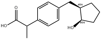 rac cis-Loxoprofen Alcohol Structure