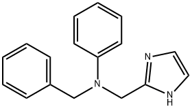 Benzyl-(1H-iMidazol-2-ylMethyl)-phenyl-aMine, N-Benzyl-N-(1H-iMidazol-2-ylMethyl)-aniline, 371974-08-2, 结构式