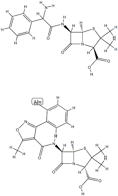 Viccillin S (combination),37203-95-5,结构式