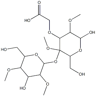 METHYLCARBOXYMETHYLCELLULOSE Structure