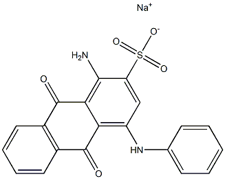 Acid Blue  25 Struktur