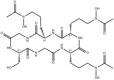 desferri-ferricrocin Structure