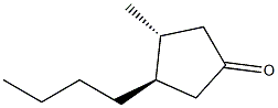 Cyclopentanone, 3-butyl-4-methyl-, (3R,4R)-rel- (9CI)|