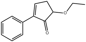 2-Cyclopenten-1-one,5-ethoxy-2-phenyl-(9CI) 结构式
