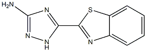 1H-1,2,4-Triazol-3-amine,5-(2-benzothiazolyl)-(9CI) Struktur