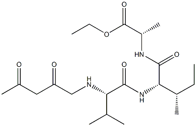 N-(2,4-Dioxopentyl)-L-Val-L-Ile-L-Ala-OEt|