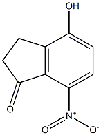 1H-Inden-1-one,2,3-dihydro-4-hydroxy-7-nitro-(9CI) Struktur
