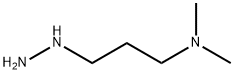 1-?Propanamine, 3-?hydrazinyl-?N,?N-?dimethyl- Structure