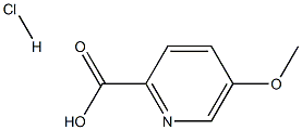 5-甲氧基吡啶-2-羧酸盐酸盐,37742-90-8,结构式