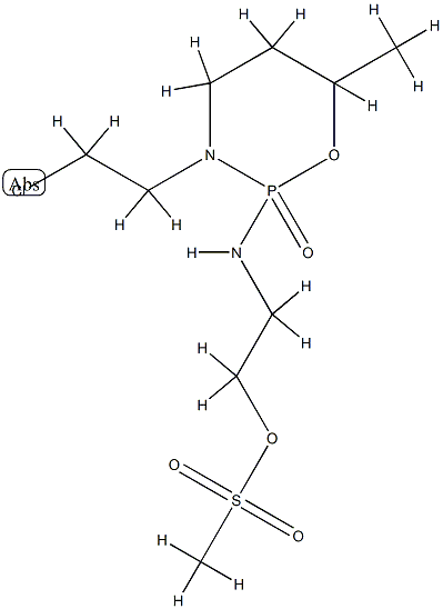 37752-38-8 3-(2-chloroethyl)-6-methyl-N-(2-methylsulfonyloxyethyl)-2-oxo-1-oxa-3- aza-2$l^{5}-phosphacyclohexan-2-amine