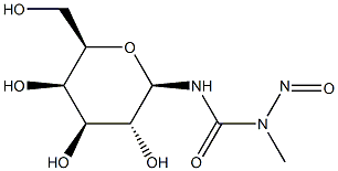 N'-β-D-Galactopyranosyl-N-methyl-N-nitrosourea Structure