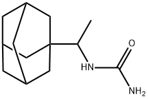 Мочевина, N-(1-трицикло[3.3.1.13,7]дец-1-илэтил)- структура