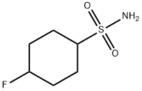 Cyclohexanesulfonamide,4-fluoro-(9CI) 化学構造式