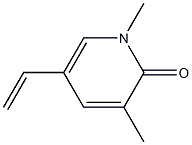 2(1H)-Pyridinone,5-ethenyl-1,3-dimethyl-(9CI) Structure