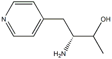 4-Pyridinepropanol,-bta--amino--alpha--methyl-,(-bta-R)-(9CI) 结构式