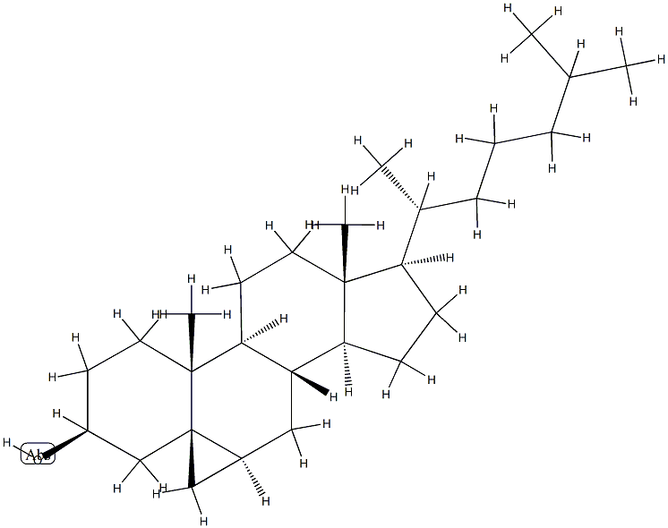 3β-Hydroxy-5,6β-cyclopropano-5β-cholestane|