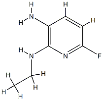 2,3-Pyridinediamine,N2-ethyl-6-fluoro-(9CI),380378-99-4,结构式