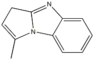 3H-Pyrrolo[1,2-a]benzimidazole,1-methyl-(9CI) Structure