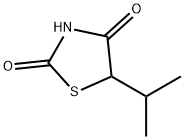 2,4-Thiazolidinedione,5-(1-methylethyl)-(9CI) 结构式