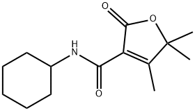 3-Furancarboxamide,N-cyclohexyl-2,5-dihydro-4,5,5-trimethyl-2-oxo-(9CI)|