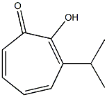 扁柏酚 结构式