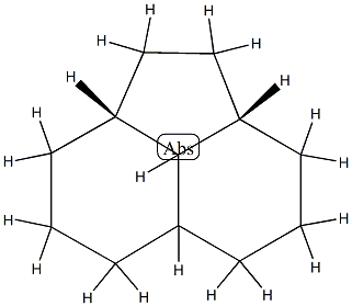 (2aα,5aα,8aα,8bβ)-Dodecahydroacenaphthylene Structure