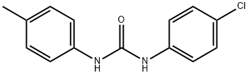 N-(4-chlorophenyl)-N'-(4-methylphenyl)urea,3815-63-2,结构式