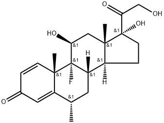 382-52-5 (6a, 11)-9-fluoro-11,17, 21-Trihydroxy-6-Methylpregna-1, 4-Diene-3, 20-Dione