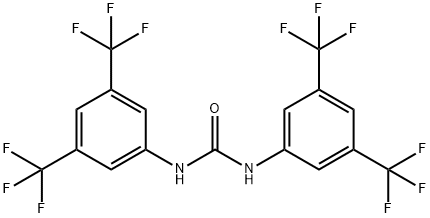 1,3-ジ(3,5-ジ(トリフルオロメチル)フェニル)尿素 化学構造式