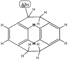 2-ブロモトリシクロ[8.2.2.24,7]ヘキサデカ-4,6,10,12(1),13,15-ヘキサエン 化学構造式