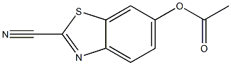 38292-82-9 2-Benzothiazolecarbonitrile,6-(acetyloxy)-(9CI)