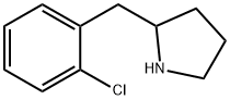 2-[(2-chlorophenyl)methyl]pyrrolidine,383127-80-8,结构式