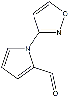 1H-Pyrrole-2-carboxaldehyde,1-(3-isoxazolyl)-(9CI) Structure