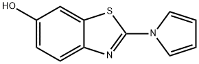 6-Benzothiazolol,2-(1H-pyrrol-1-yl)-(9CI) 结构式