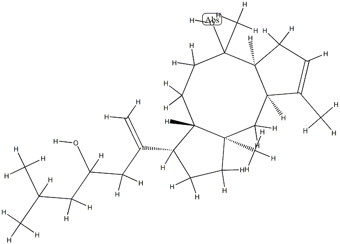 (7ξ)-Ophiobola-3,15-diene-7,18-diol Struktur