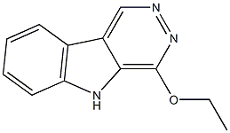 5H-Pyridazino[4,5-b]indole,4-ethoxy-(9CI),383412-06-4,结构式