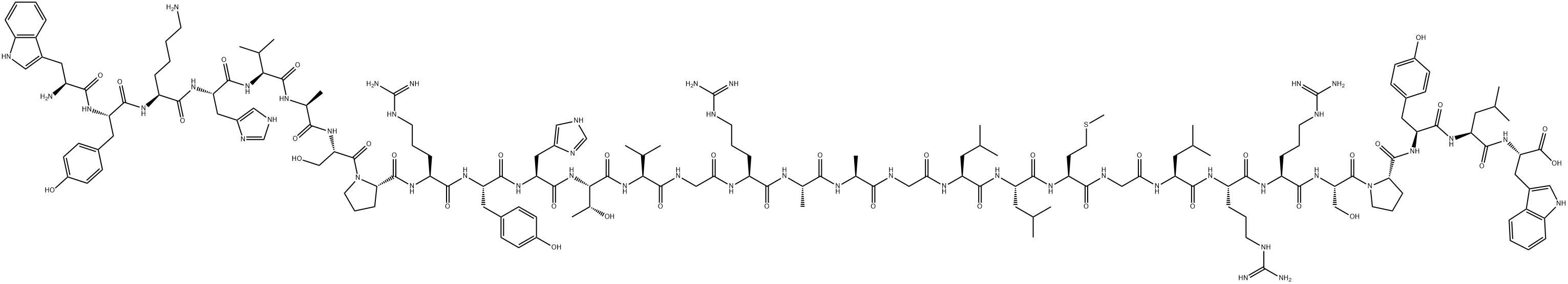 神经肽W-30 (人),383415-80-3,结构式