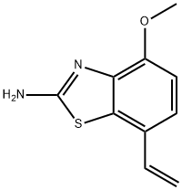 2-Benzothiazolamine,7-ethenyl-4-methoxy-(9CI)|