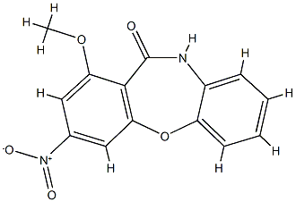 3-nitro-1-methoxydibenzo[b,f][1,4]oxazepin-11(10H)-one|