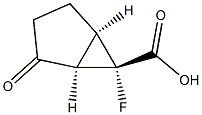 비시클로[3.1.0]헥산-6-카르복실산,6-플루오로-2-옥소-,(1R,5R,6S)-rel-(9CI)