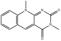 3,10-dimethyl-5-deazaisoalloxazine,38559-35-2,结构式