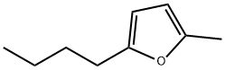 2-butyl－5－methylfuran 化学構造式