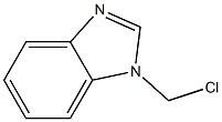 1H-Benzimidazole,1-(chloromethyl)-(9CI) 化学構造式