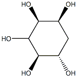 1-デオキシ-D-myo-イノシトール 化学構造式