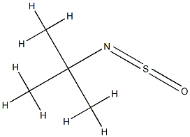 (CH3)3CNSO Struktur