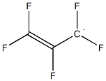 Allyl, pentafluoro-, radical Structure