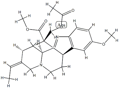 (16R)-17-Acetyloxy-10-methoxyakuammilan-16-carboxylic acid methyl ester|